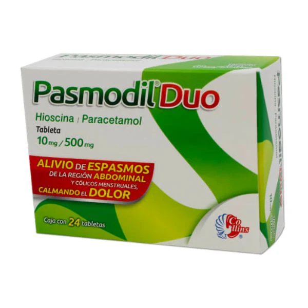 Pasmodil Duo 10/500mg Tab C/24